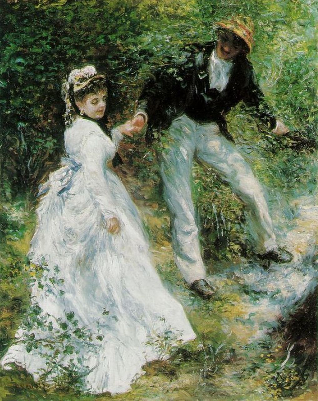 Promenade by Pierre Auguste Renoir